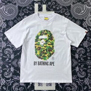 bape camo tee multi color