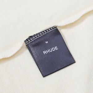 rhude sunset print t shirt multicolor