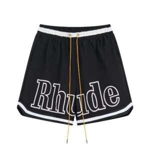 rhude two tone mesh shorts multicolor