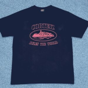 celine logo t shirt black