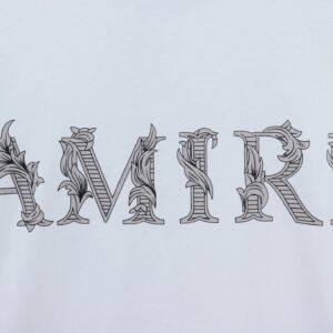 amiri t shirt with logo print black