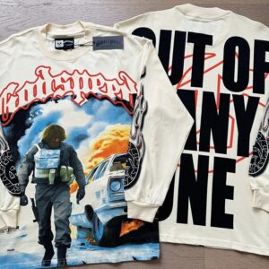 god speed vintage washed graphic long sleeve tee