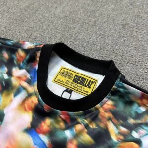 corteiz crowd print t shirt multi