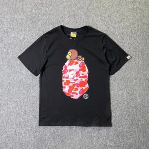 bape camo ape tee multicolor