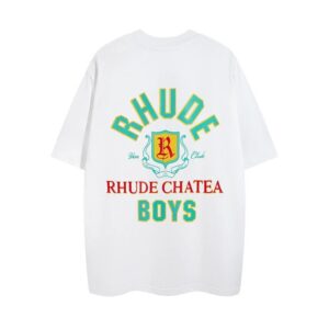 rhude multicolor print tee