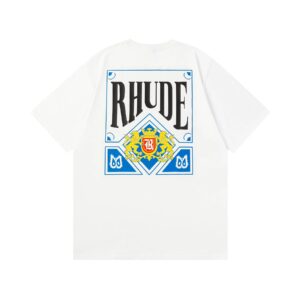 rhude playing card tee multicolor