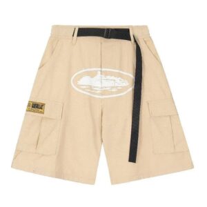 sssaint louis cargo shorts with belt