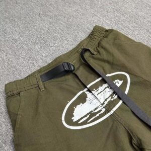 sssaint louis cargo shorts with belt