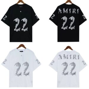 amiri logo tee multi