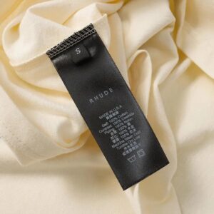 rhude panther print tee multicolor