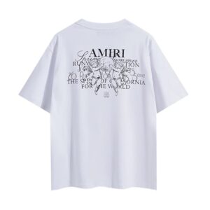 amiri angel print tee multi