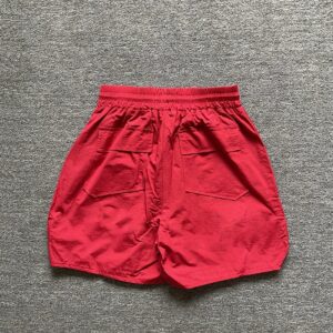 rhude logo print casual shorts multi