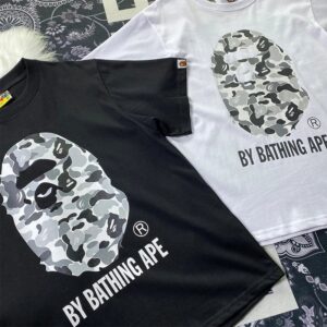 bape camo tee multi color