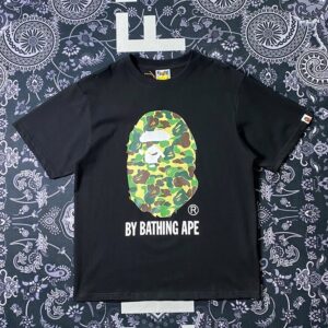 bape camo tee multi color