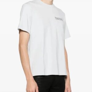 amiri t shirt with logo print black