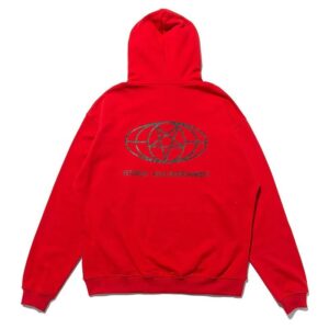 vetements unisex print hoodie multicolor