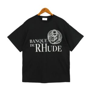 rhude graphic t shirt multicolor
