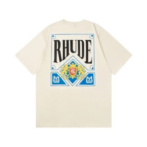 rhude playing card tee multicolor