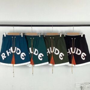 rhude mesh shorts multicolor