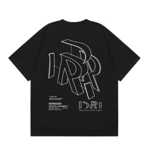 represent graphic t shirt black/white