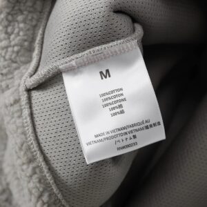 essentials fleece hoodie black/grey