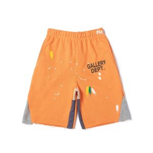gallery dept paint splatter shorts multicolor