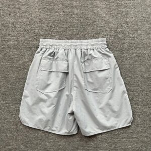 rhude logo print casual shorts multi
