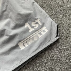 rhude logo print casual shorts multi