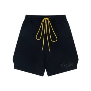 rhude embroidered shorts multi