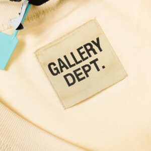 lanvin x gallery dept paint splatter tee beige