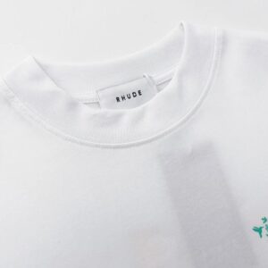 rhude multicolor print tee