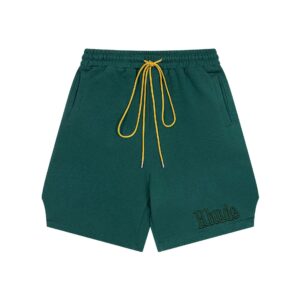 rhude embroidered shorts multi