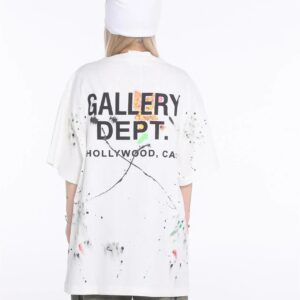 gallery dept paint splatter t shirt multi