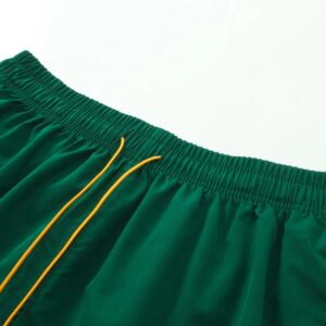 rhude graphic print shorts multicolor