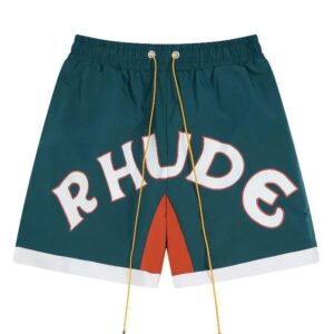 rhude mesh shorts multicolor
