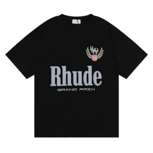 rhude graphic tee multicolor