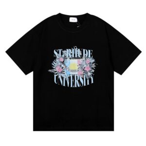 rhode floral slogan tee multicolor