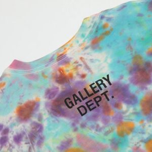 gallery dept tie dye t shirt multicolor