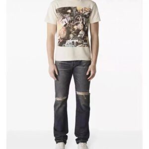 gallery dept vintage t shirt beige