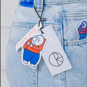 bigboy embroidered baggy jeans multicolor