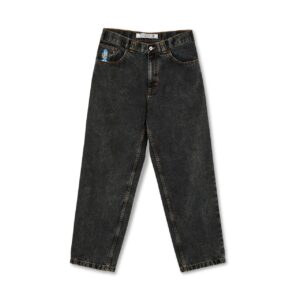 bigboy embroidered baggy jeans multicolor