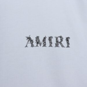 amiri t shirt with logo print black