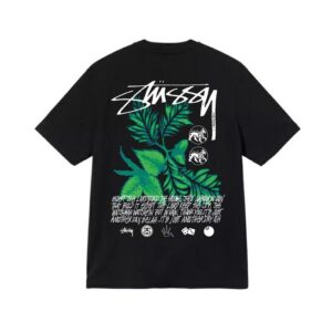 stussy heart print t shirt multi