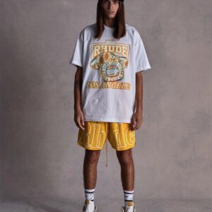 rhude championship tee multicolor