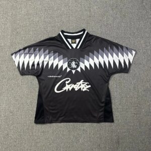 corteiz retro soccer jersey multi
