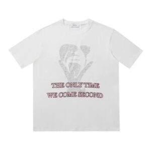 rhude graphic print t shirt multicolor