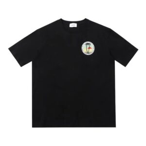 rhude graphic print t shirt multicolor