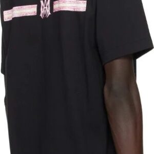 amiri letter printed t shirt
