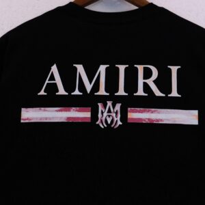 amiri letter printed t shirt