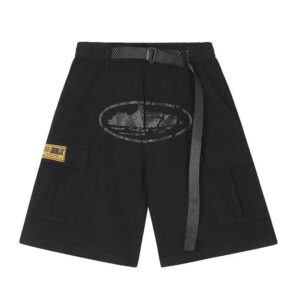 sssaint louis cargo shorts with belt